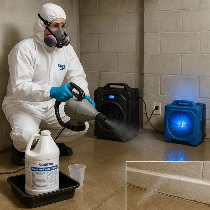 Sanitization and Odor Removal process in North Creek, WA