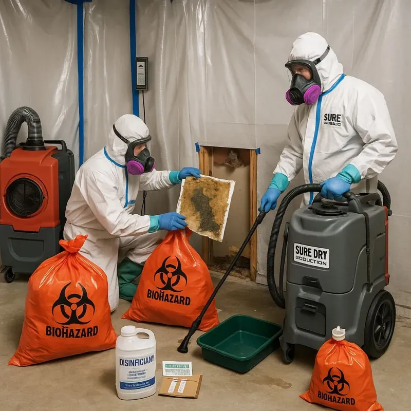 Contaminated Water Handling Protocols process in North Creek, WA