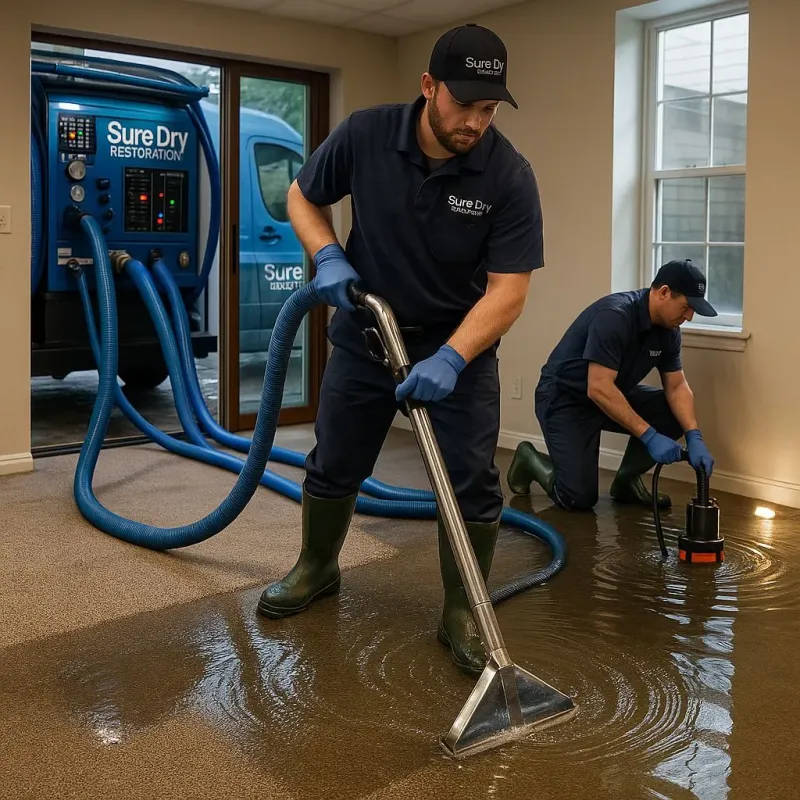 Water Extraction and Removal process in North Creek, WA
